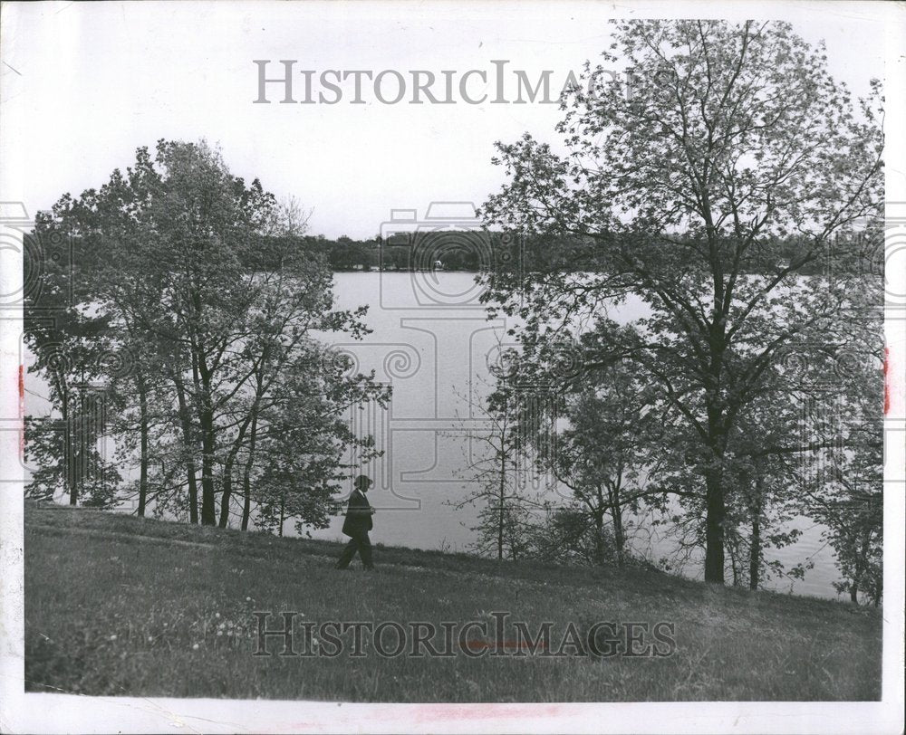 1952 Press Photo North Lake Near Dexter, Michigan - RRV90883 - Historic Images