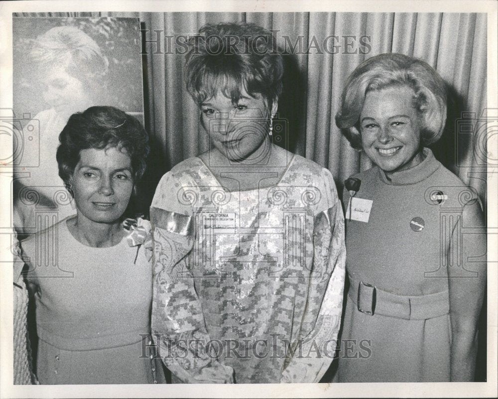 1968 Press Photo Shirley Maclaine California Eleanor - Historic Images