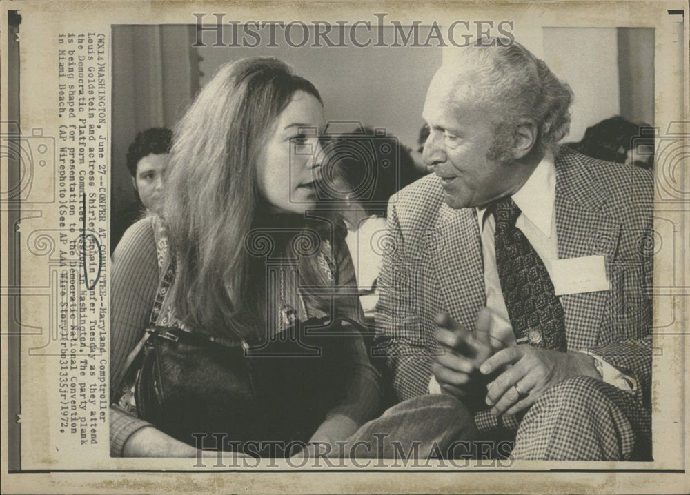 1972 Shirley Helain Goldstein democratic - Historic Images