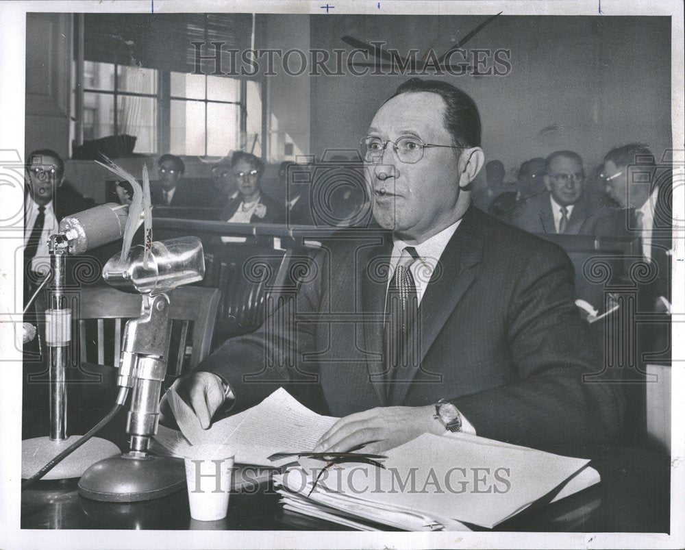 1959, Prof William Haber Labor Relations - RRV91165 - Historic Images