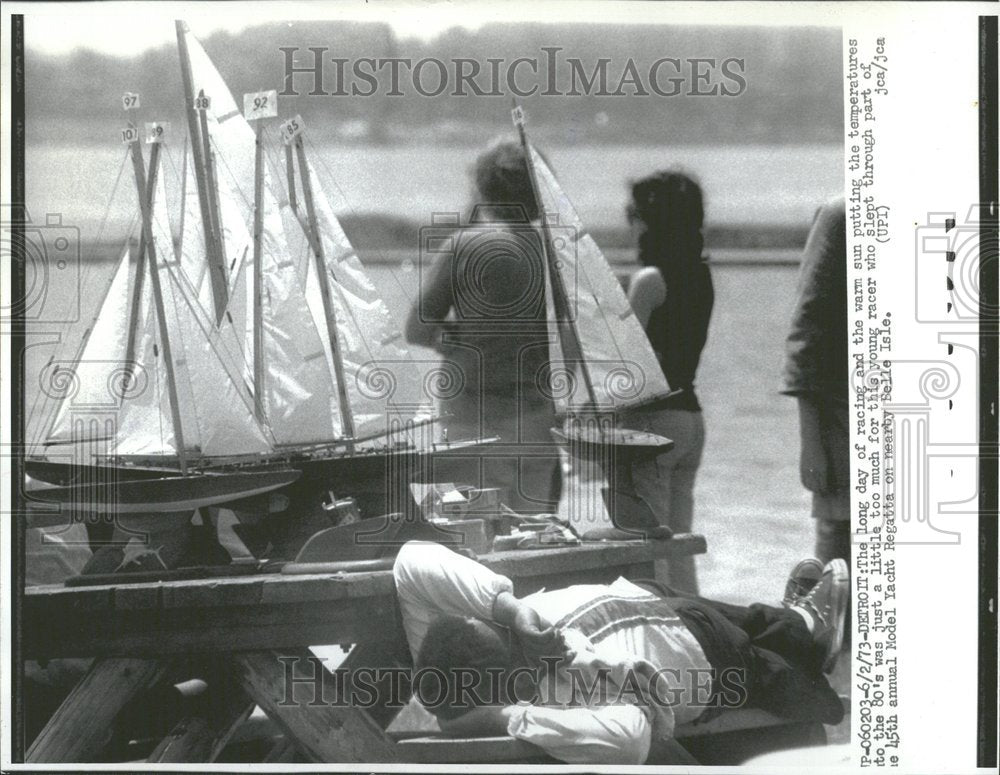 1973 Belle Isle Model Yacht Young Racer-Historic Images