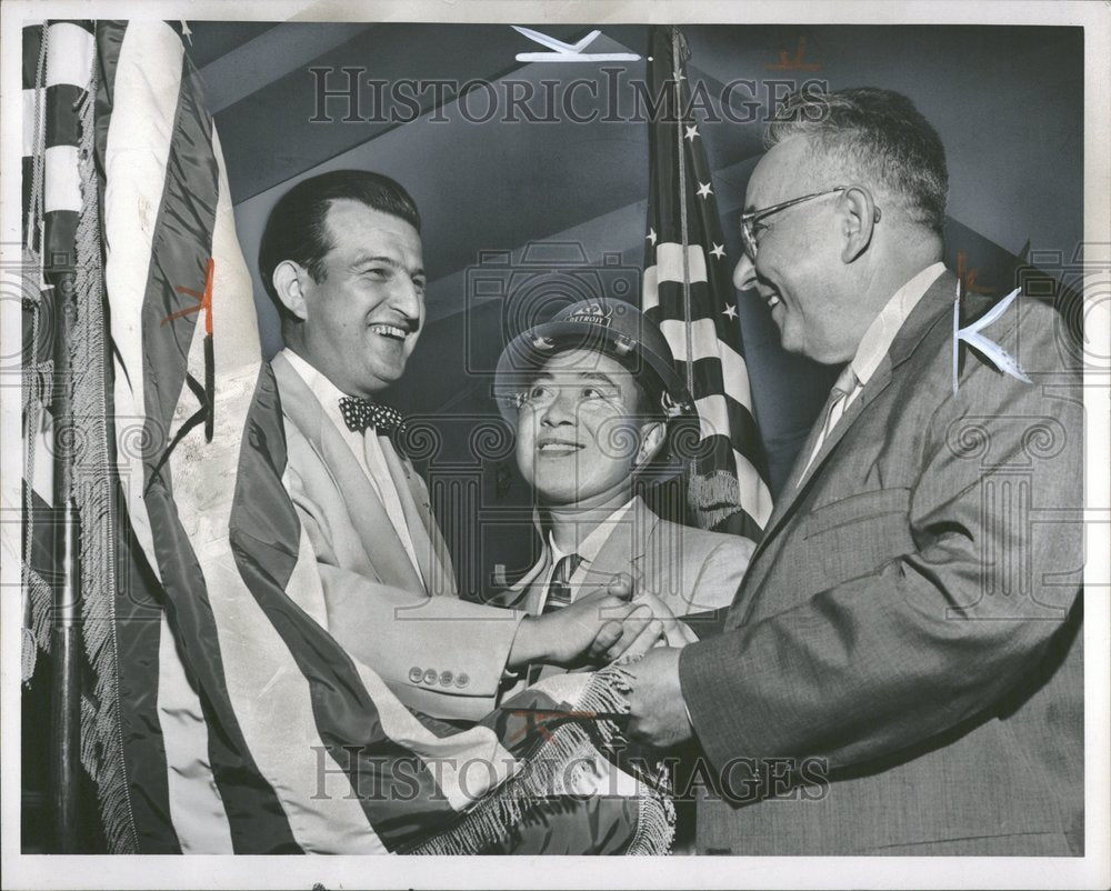 1958, Ptl Frank Rewekant police Roy Boston - RRV91209 - Historic Images