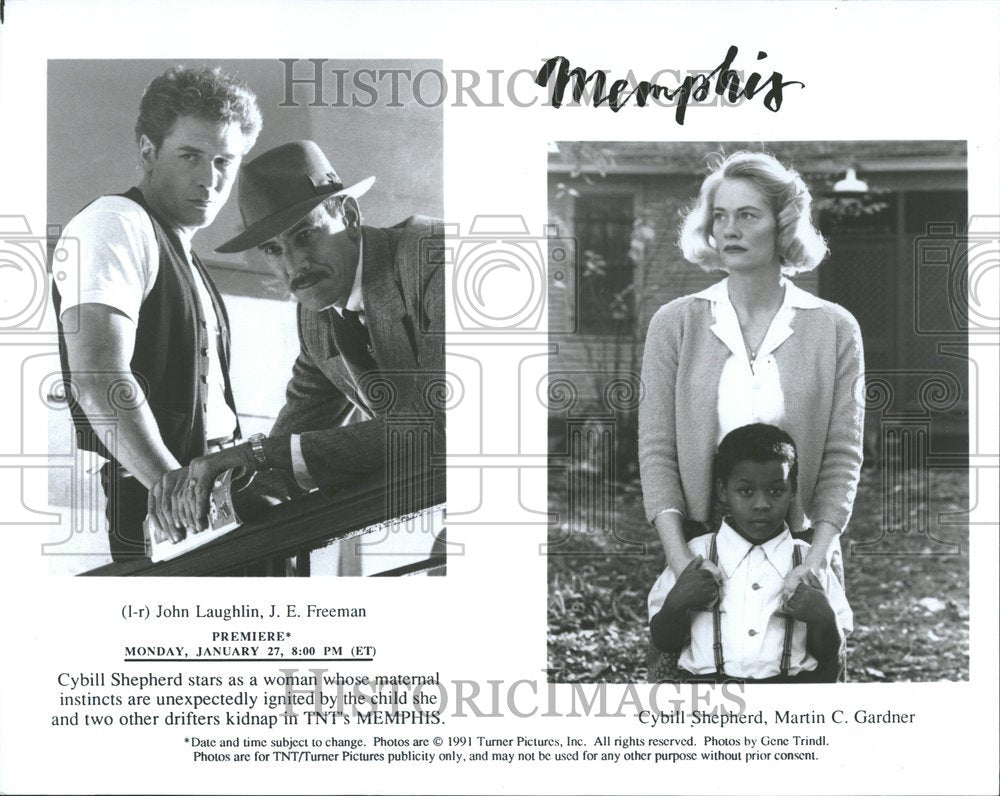 Press Photo Cybill Shepherd Memphis maternal child - RRV91231 - Historic Images