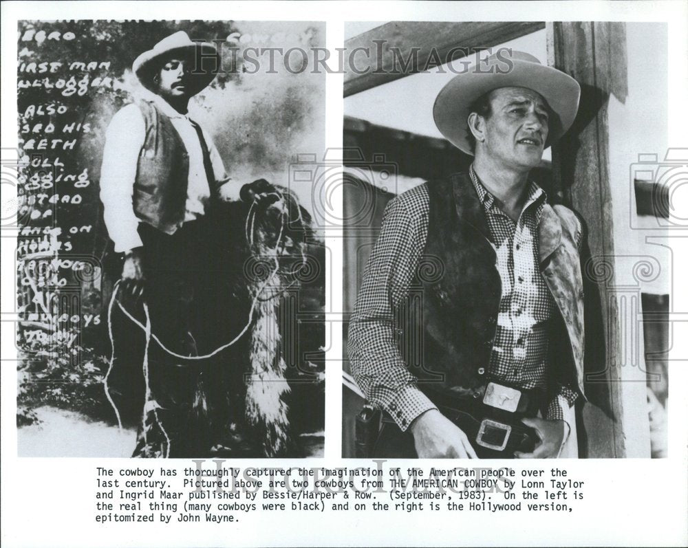 Undate The American Cowboy John Wayne-Historic Images