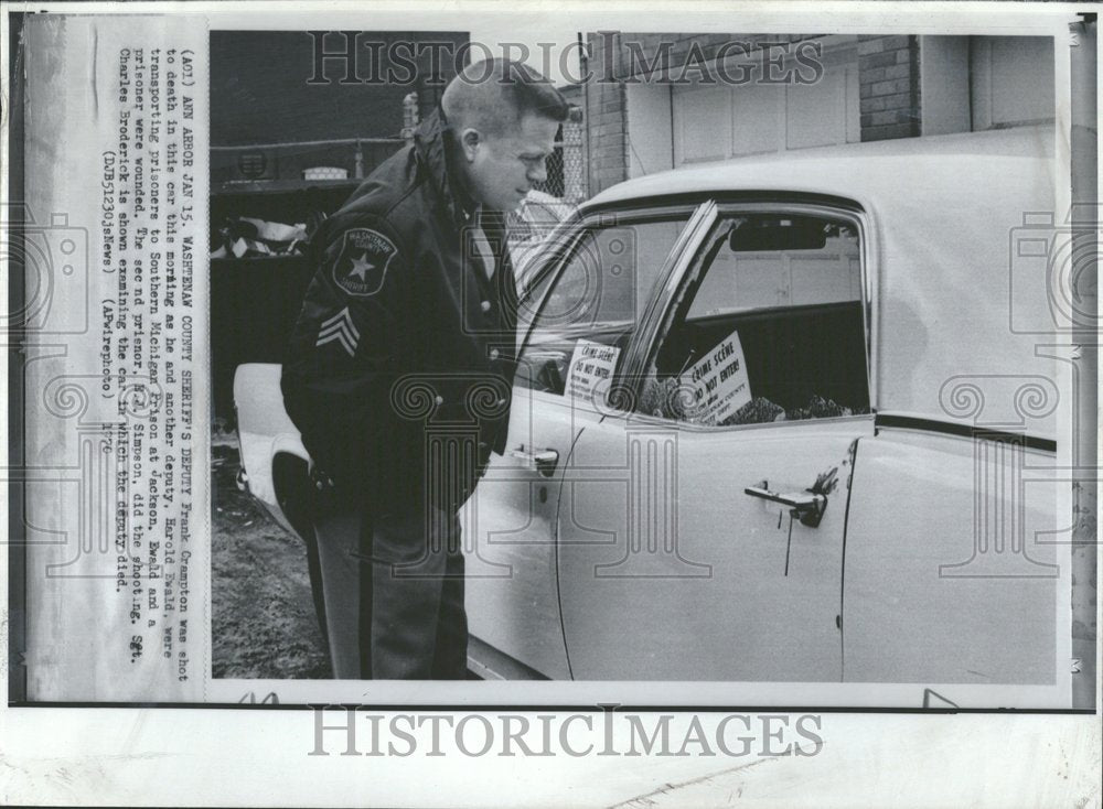 1970, Sheriff Deputy Frank Crampon Harold - RRV91355 - Historic Images