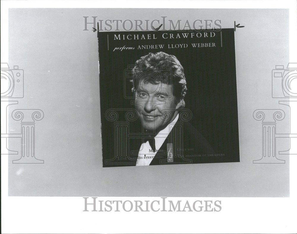 1991 Press Photo Michael Crawford OBE English actor - Historic Images