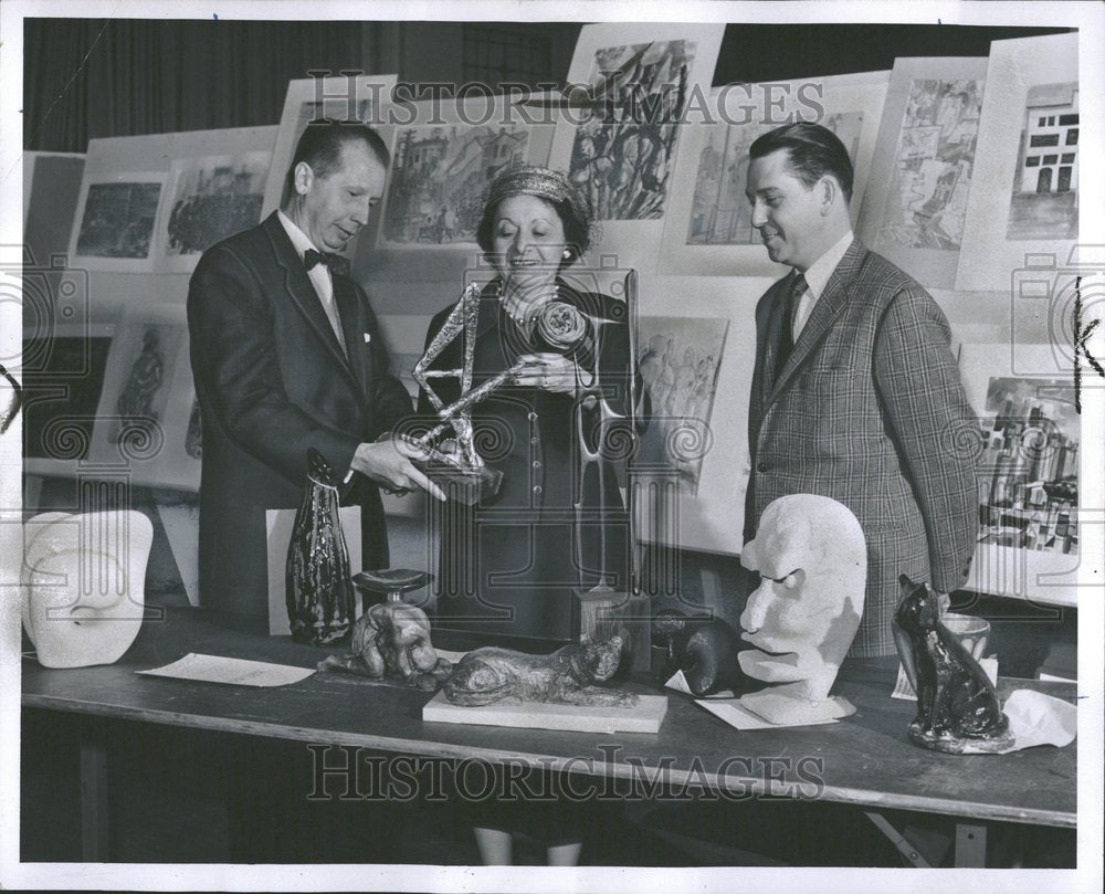 1957 Michigan Regional Exhibition Art Award - Historic Images