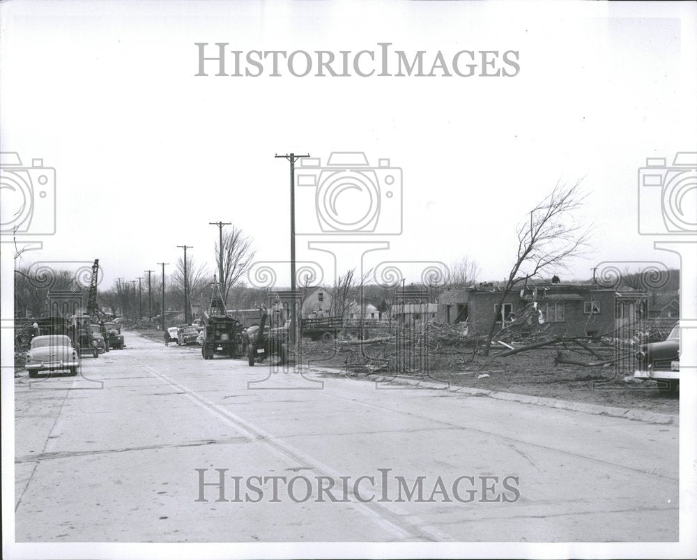 1956, Storm Grand Rapids Michigan - RRV91777 - Historic Images