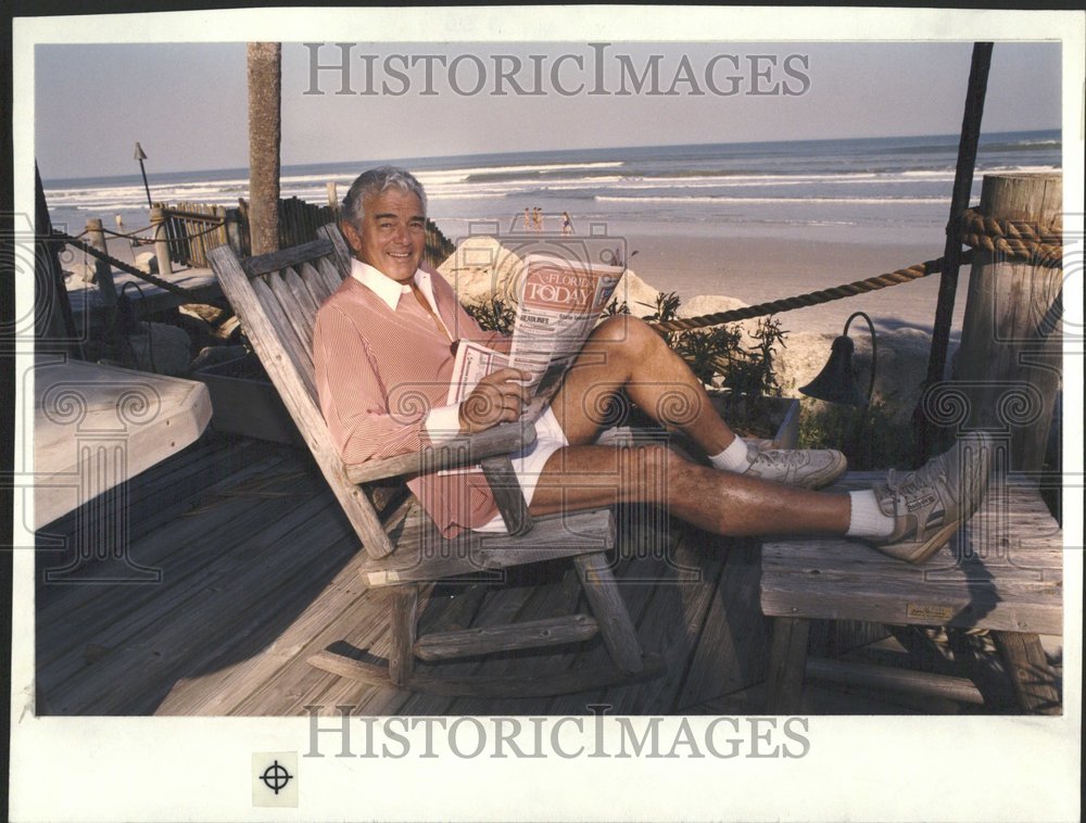 1989, Al Neuharth Businessman Author - RRV91997 - Historic Images