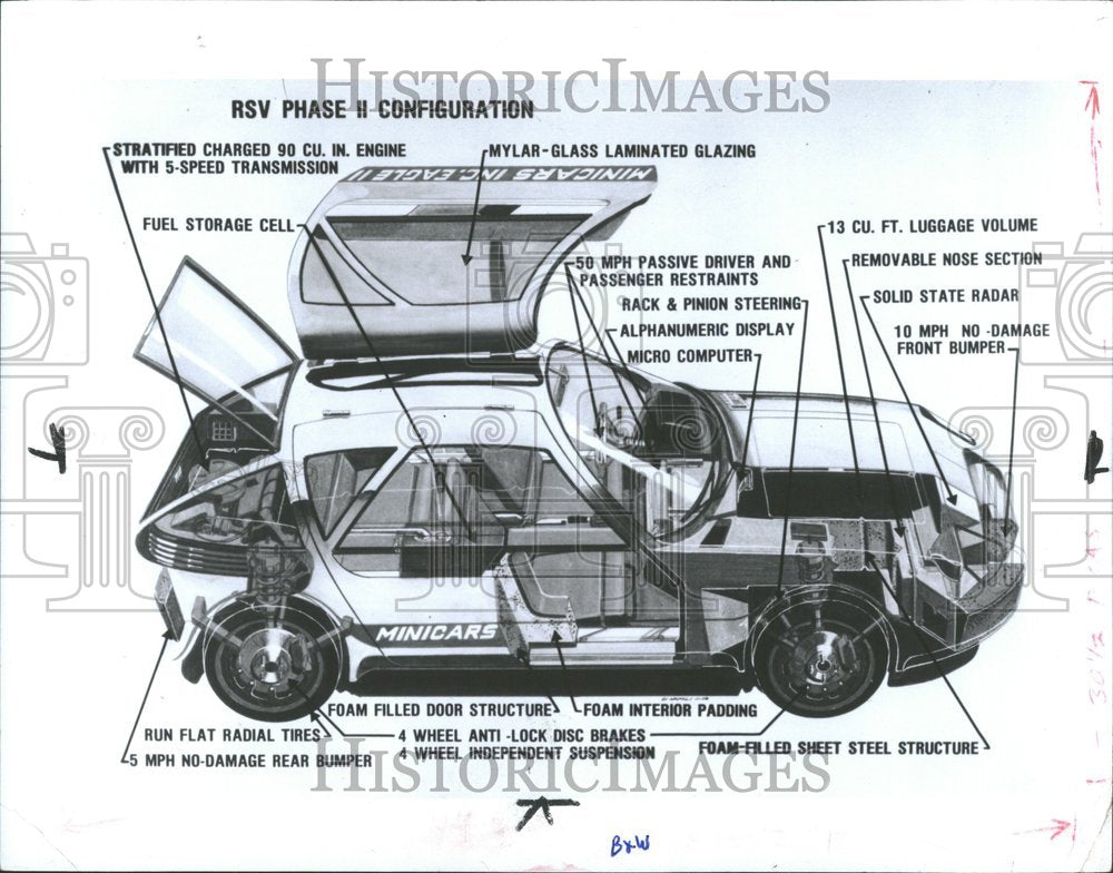 1977 Auto Research Vehicle Safe Precautions-Historic Images