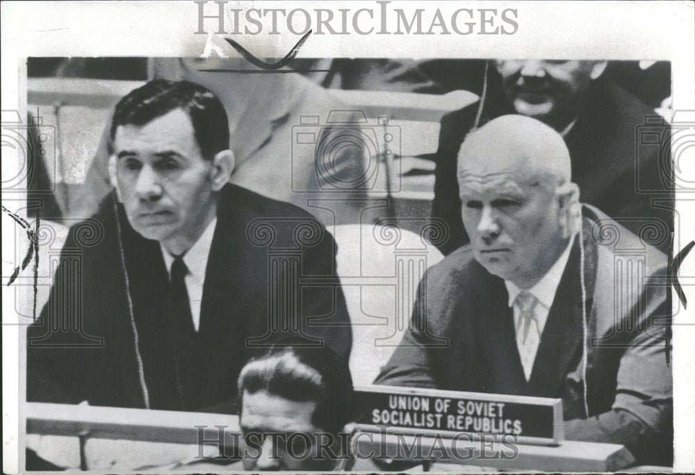 1960, Gromyko Khrushchev Weighted Eisenhowe - RRV92047 - Historic Images