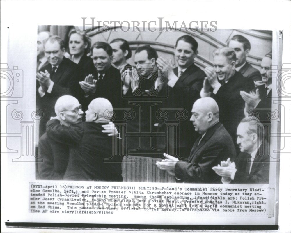 1964, oland Communist Party Secretary Soviet - RRV92055 - Historic Images