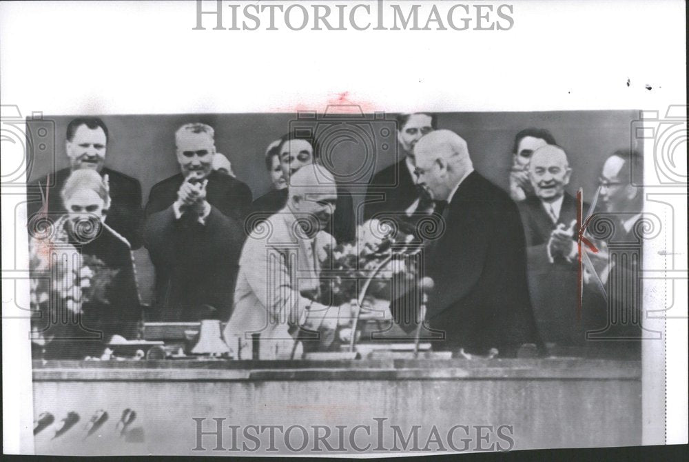 1959 Soviet Premier Khrushchev Russia Gold-Historic Images