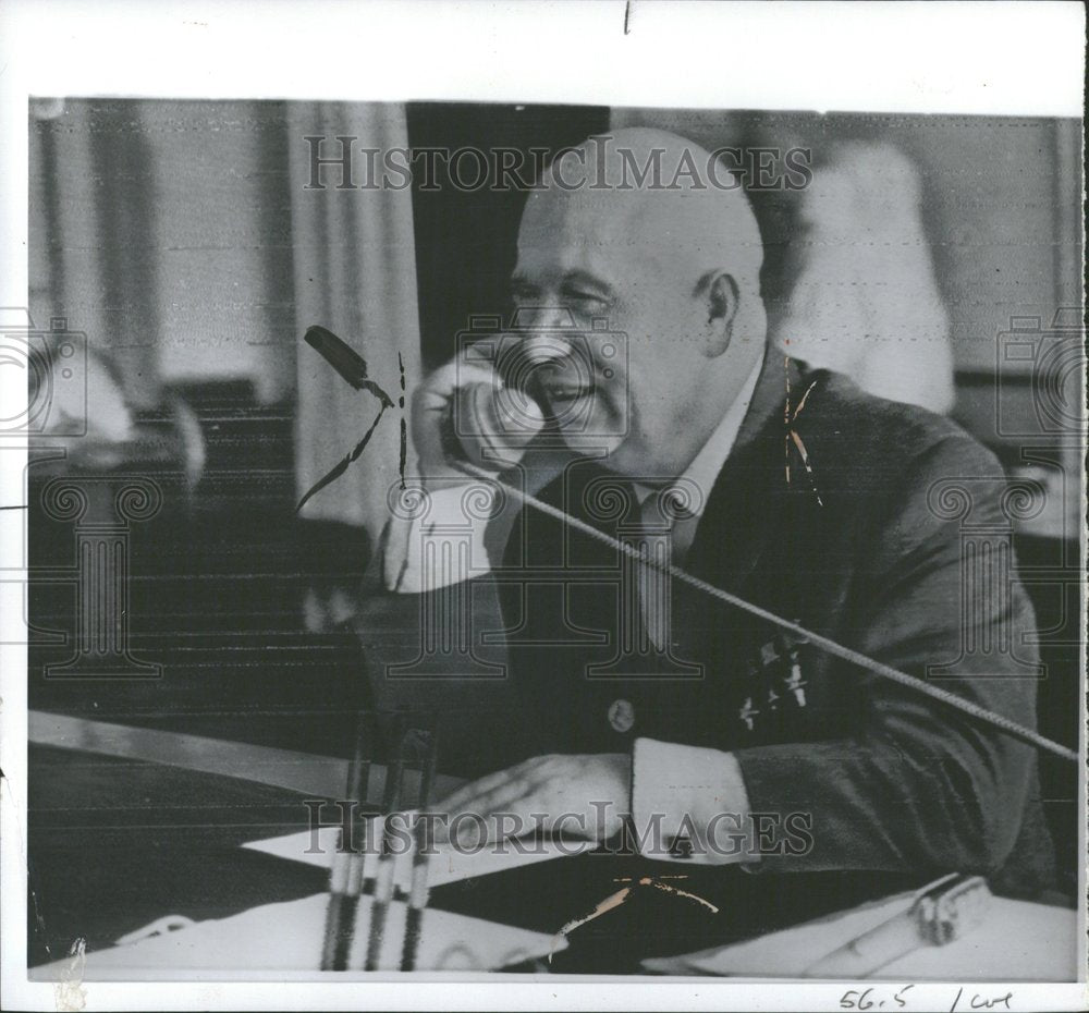 1961 Nikita Sergeyevich Khrushchev Leonid - Historic Images