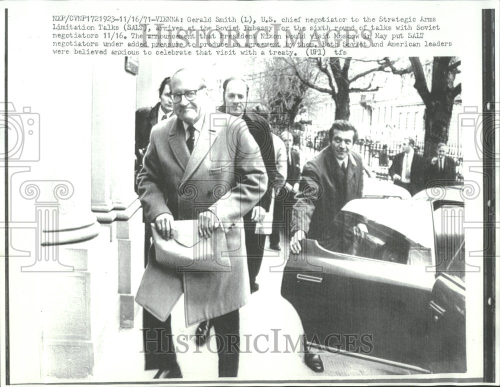 1971, Gerald Smith Soviet Embassy US Chief - RRV92285 - Historic Images