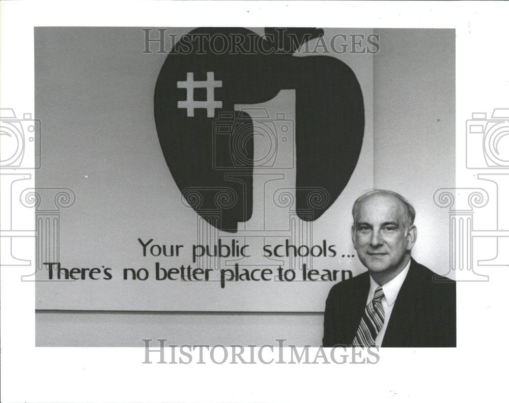 1986 Press Photo Davison High School Drive Davison - Historic Images