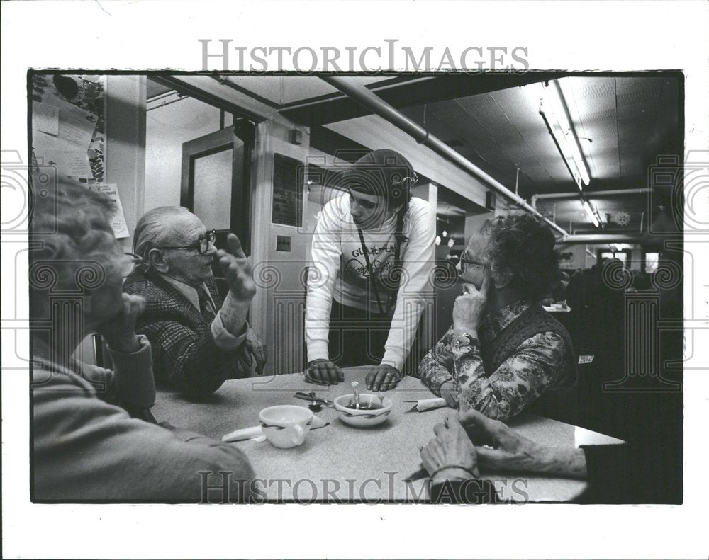 1982 St Pats Church Cass Lisa Evas Angels - Historic Images