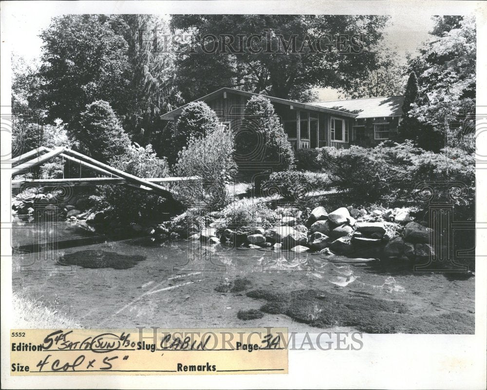 1974, Rep John Smeekens summer home exterior - RRV92673 - Historic Images