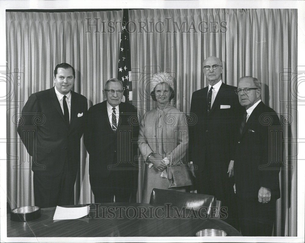 1966 Mayor Cavanagh Max Witkowski Couzens-Historic Images