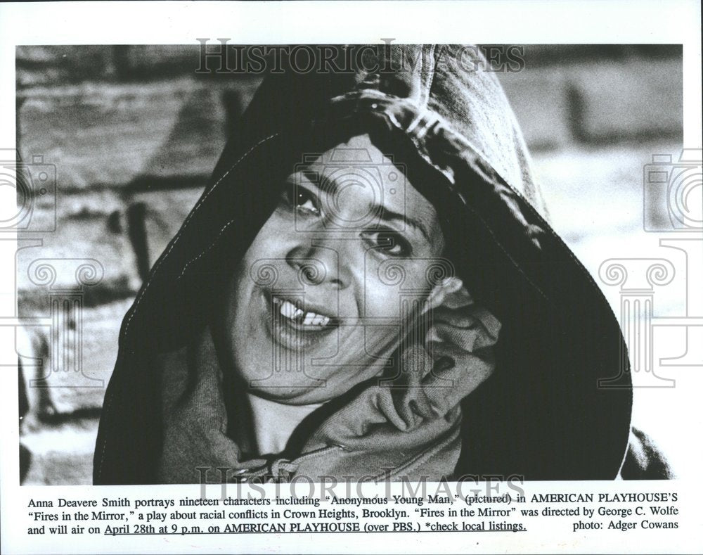 1993, Anne Deavere Smith Anonymouse Young - RRV92907 - Historic Images