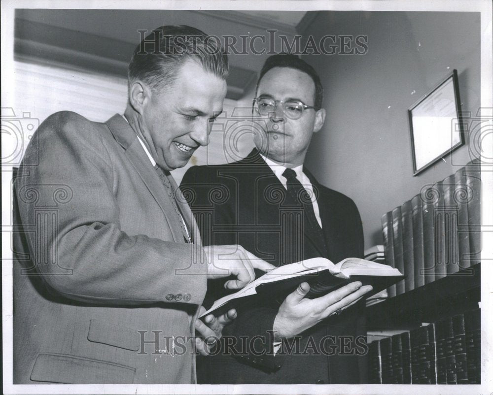 1958 Lloyd Siler Mayor John McCauley Book - Historic Images