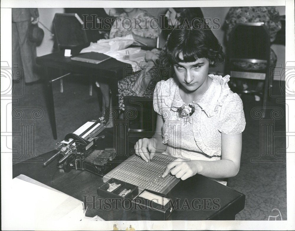 1937, Blind Students New York Institute - RRV93321 - Historic Images