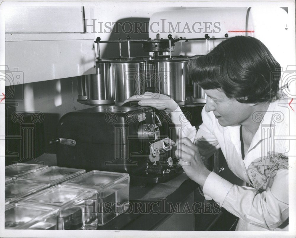 1952, Medical Technician Hilda Binzer Body - RRV93401 - Historic Images