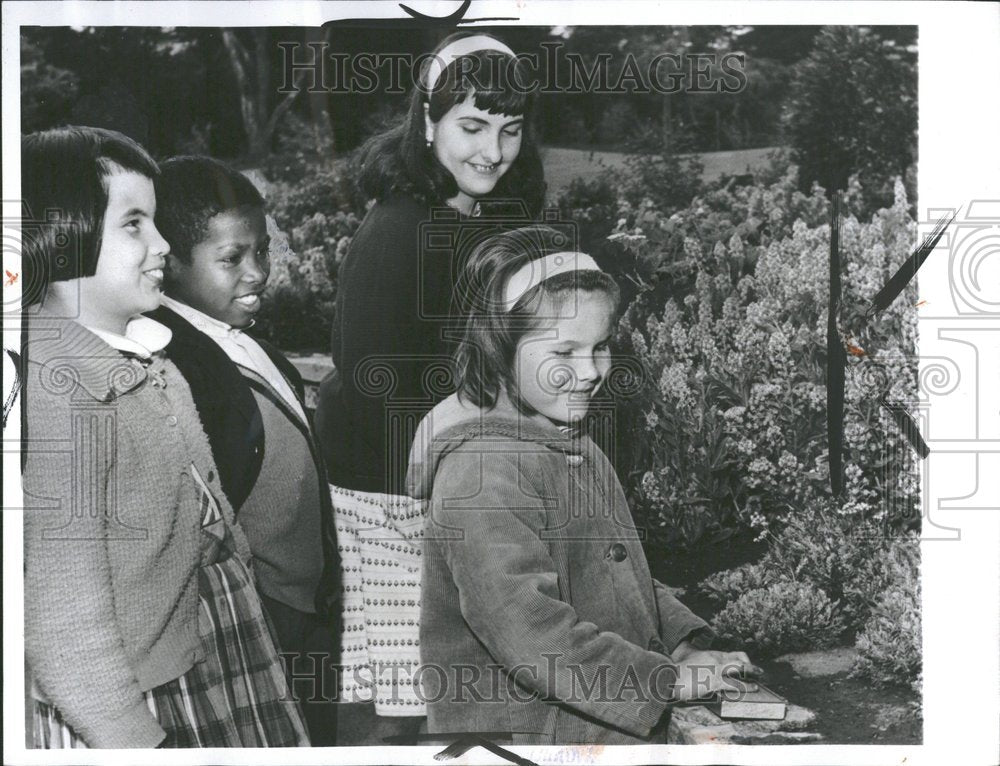 1965 Blind Children San Francisco Park-Historic Images