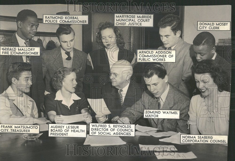 1946, Wilfred S. Reynolds Council Soc Agency - RRV93935 - Historic Images