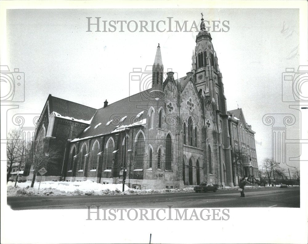 1987, Holy Family Church Roosevelt Exterior - RRV94047 - Historic Images