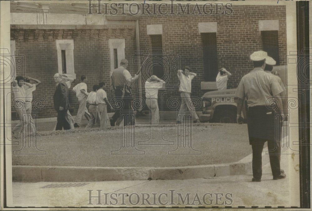 1970, Police Control Rioting At Holmesburg - RRV94337 - Historic Images