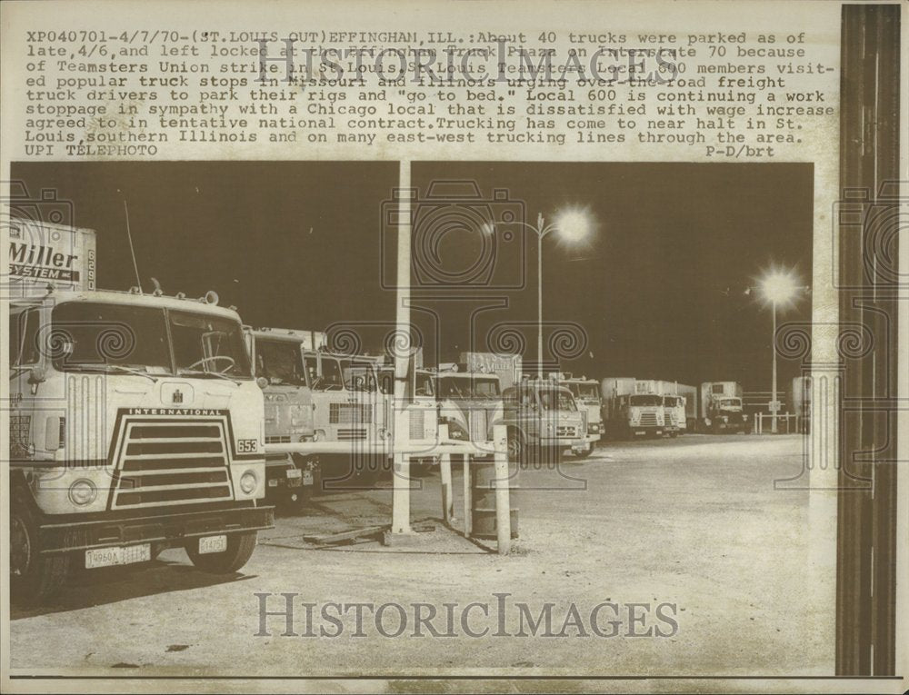 1970, Teamster Union Strike - RRV94559 - Historic Images