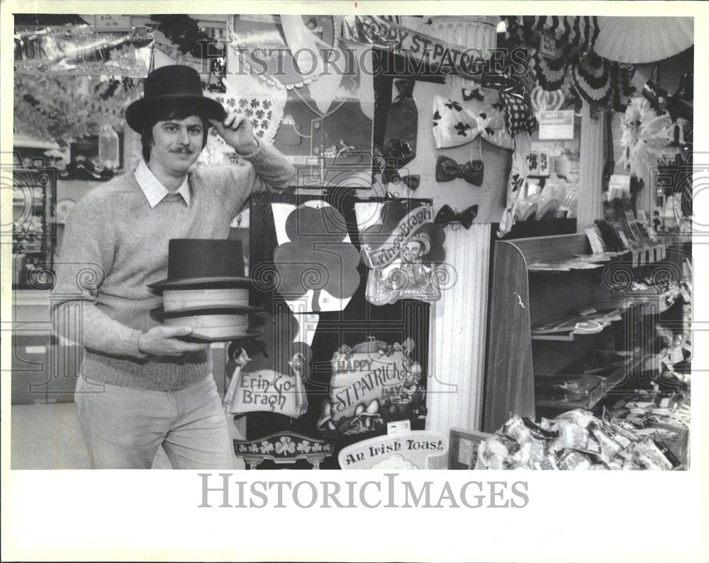 1986 Press Photo Vong John Murray Party Patricks Day - Historic Images