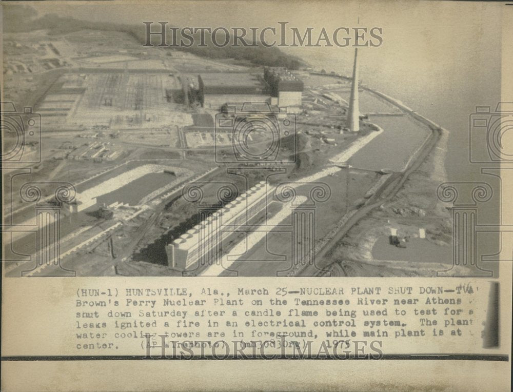 1975 Brown&#39;s Ferry Nuclear Plant - Historic Images