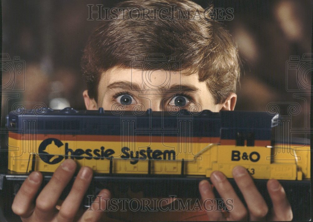 1990, Train Railroad Toy Models Lake Forest - RRV94817 - Historic Images