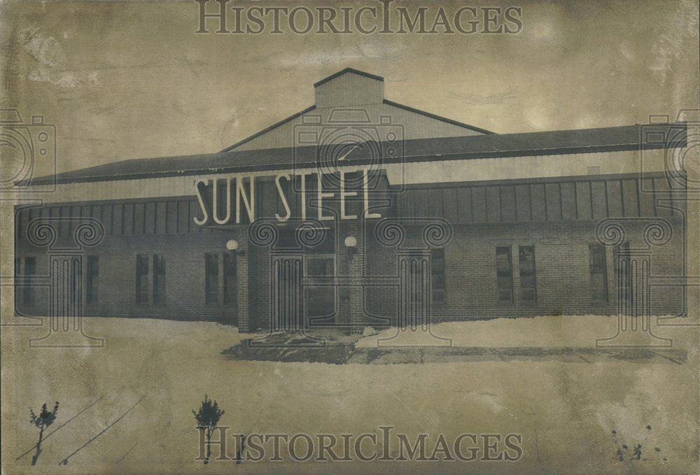 1976 Sun Steel Corp. Chicago Heights Plant-Historic Images