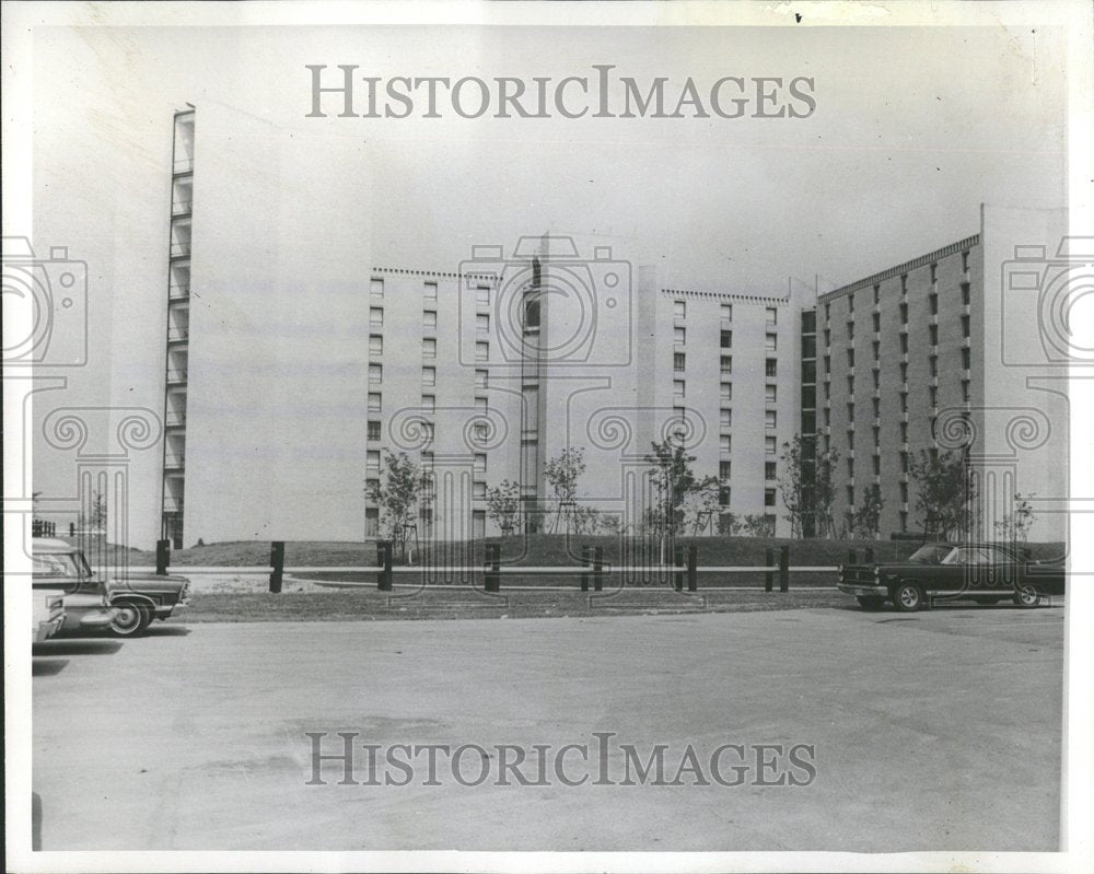 1967 Press Photo Bolling Air Force Base Barracks - RRV94885 - Historic Images