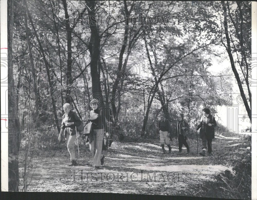 1974 Forest Trails Hiking Club Caldwell - Historic Images