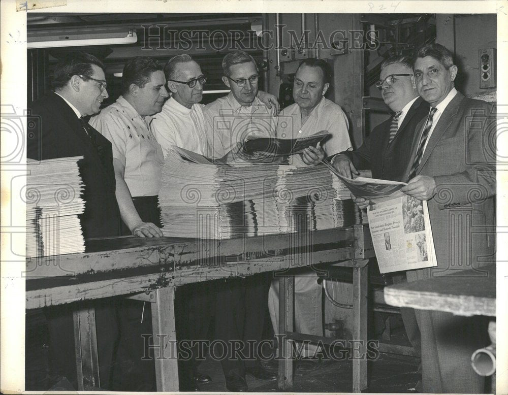 1963 Press Photo  celebrating their 25th year - Historic Images