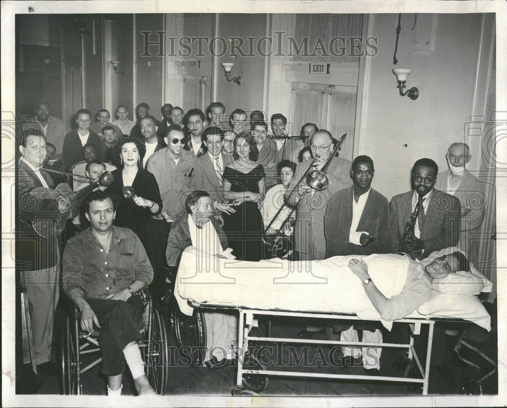 1953, Hines Hospital entertainment. - RRV95531 - Historic Images