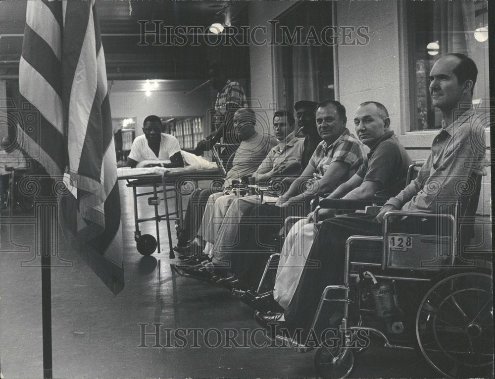 1966, Paraplegics Hines Veterans Hospital - RRV95543 - Historic Images