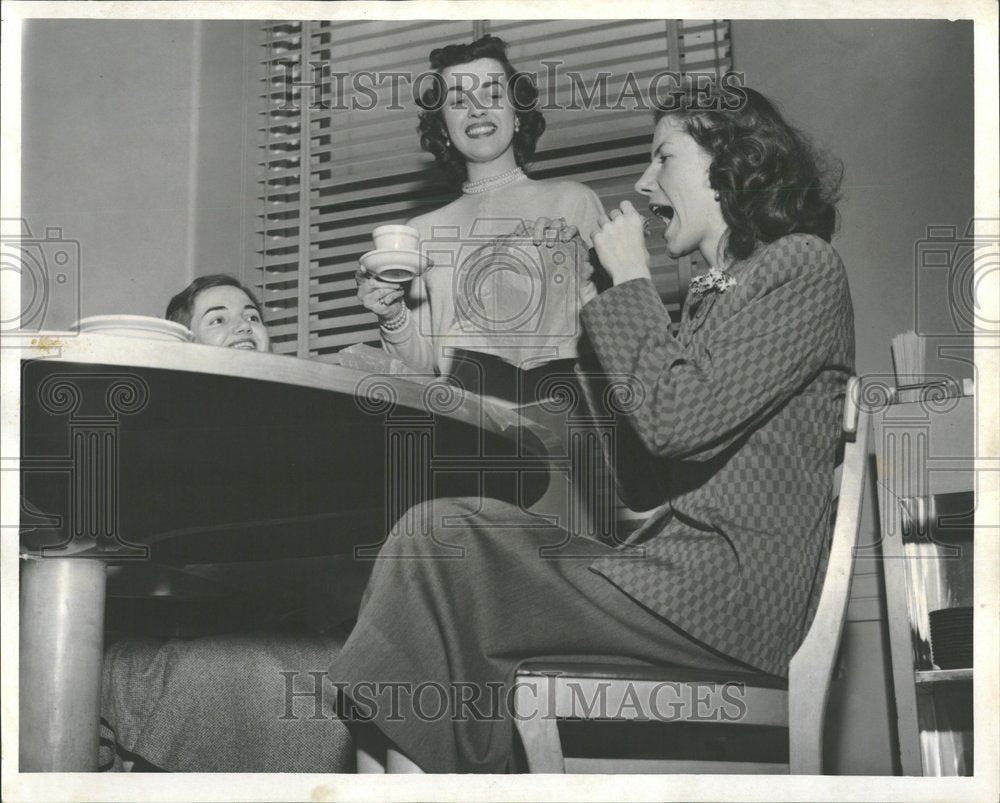 1953, Illinois Bell Phone Compant Lunch Room - RRV95571 - Historic Images