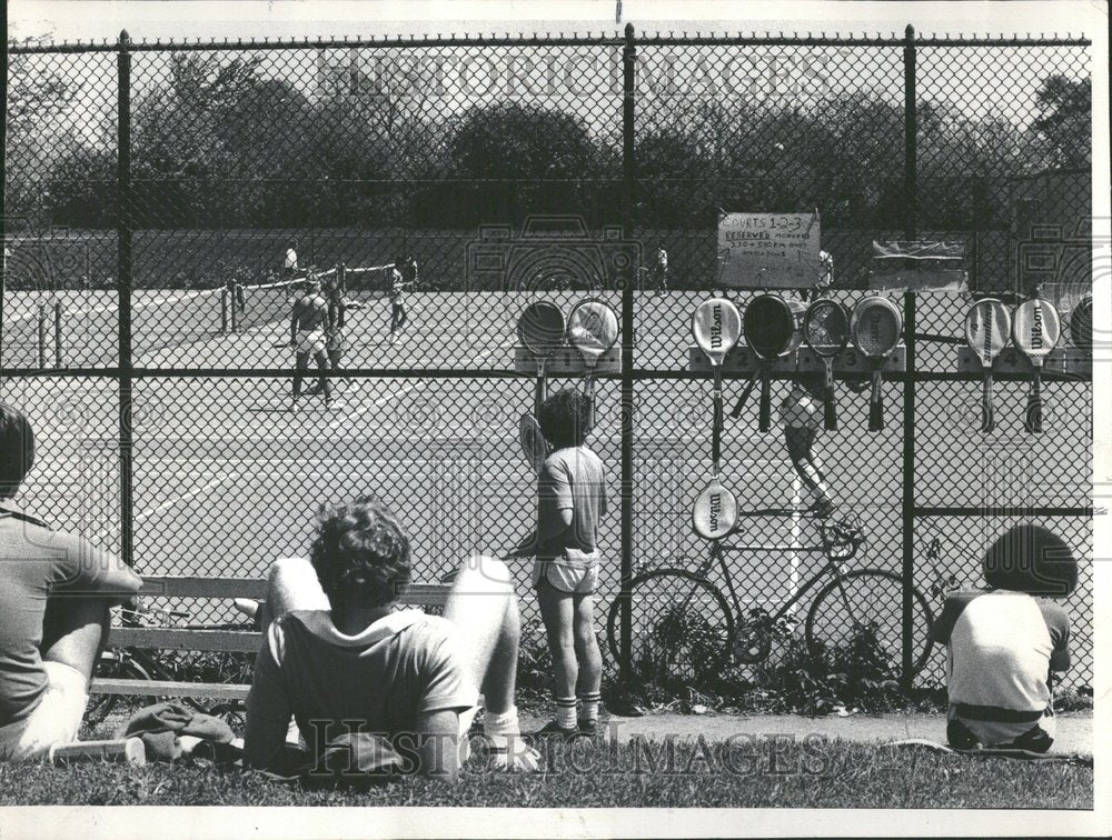 1977, Tennis Waveland Recreation - RRV95745 - Historic Images