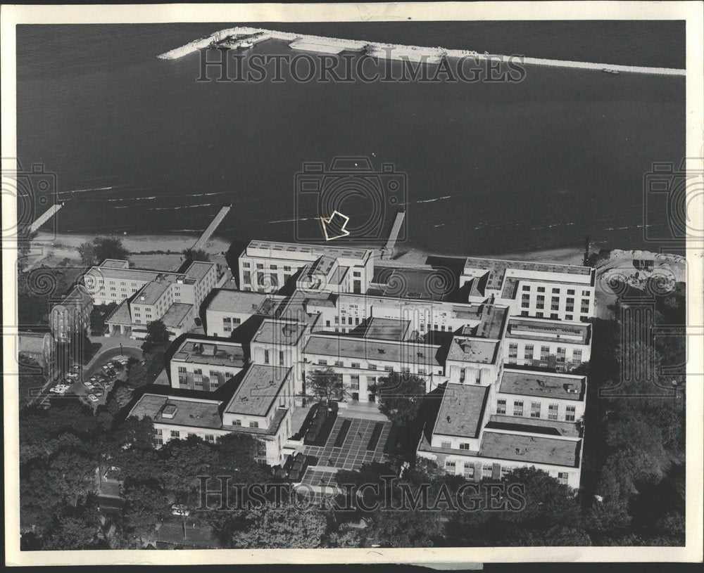 1963, Aerial View Northwestern University - RRV96741 - Historic Images