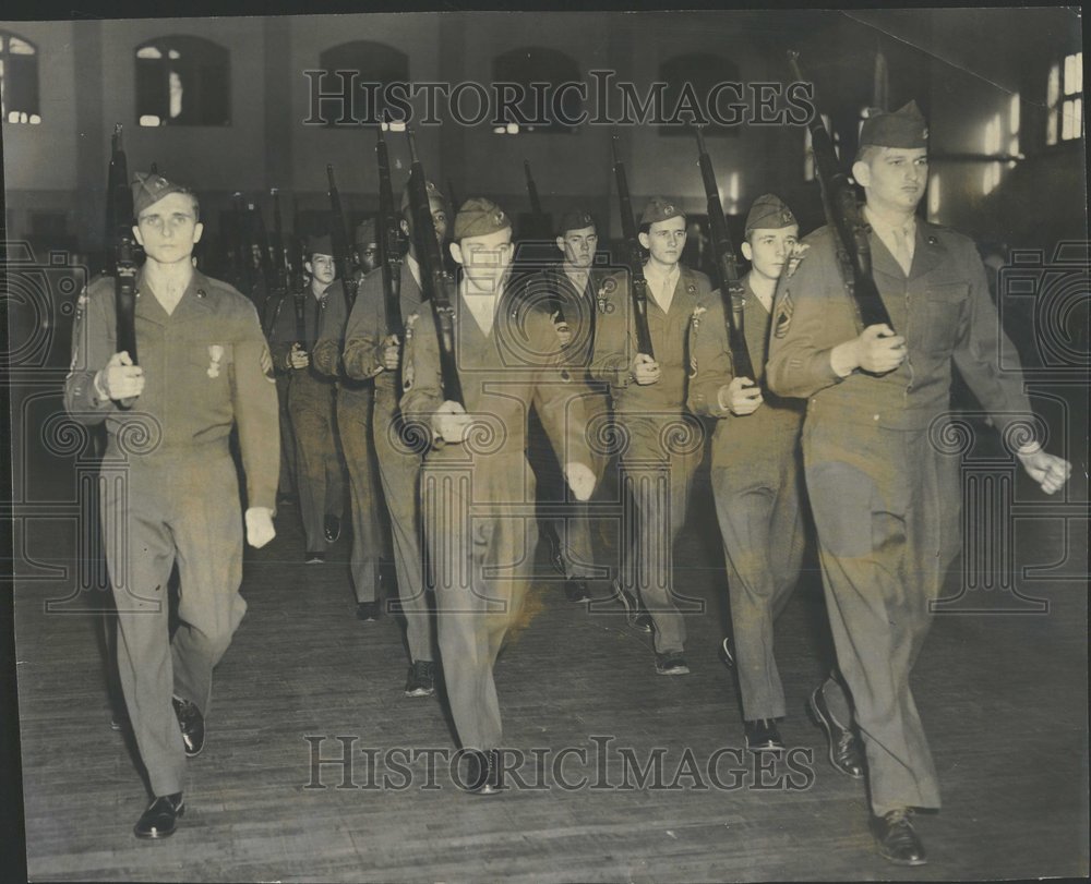 1955 Harrison High School Madison Armory - Historic Images