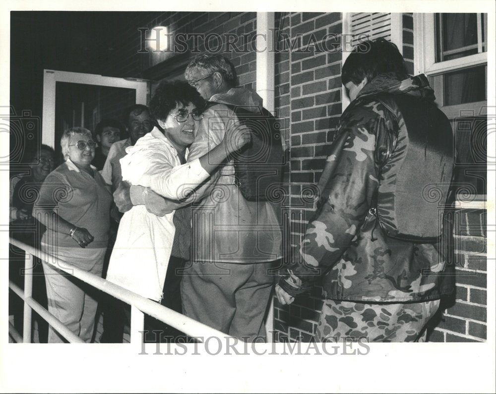 1986 Carl Ward Tod Lawson Wilmette Harbor-Historic Images