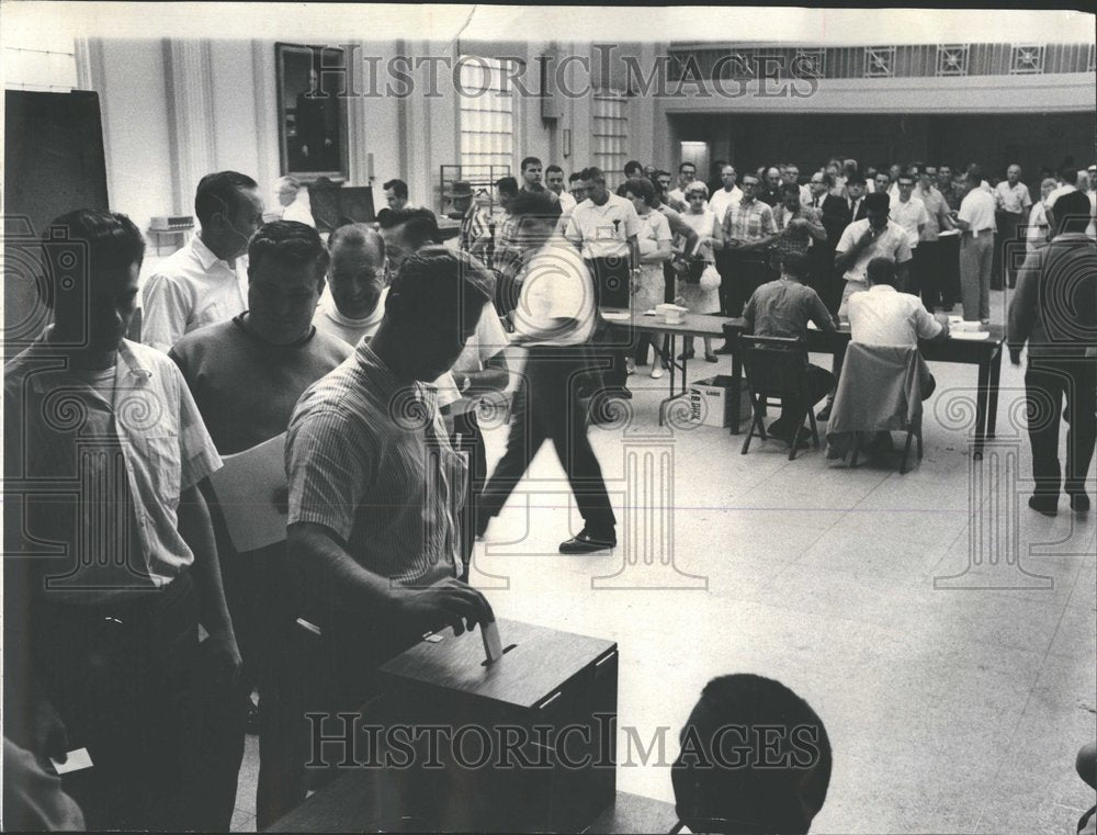 1968 Press Photo International Brotherhood Electrical - Historic Images