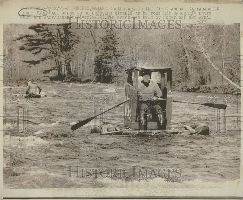 1973 Annual Carrabassett Inner Tube Race-Historic Images