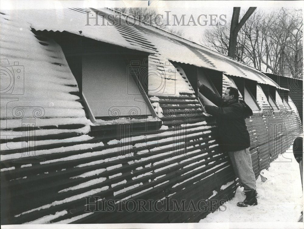 1970, Naval ROTC window quontest area hut - RRV97733 - Historic Images