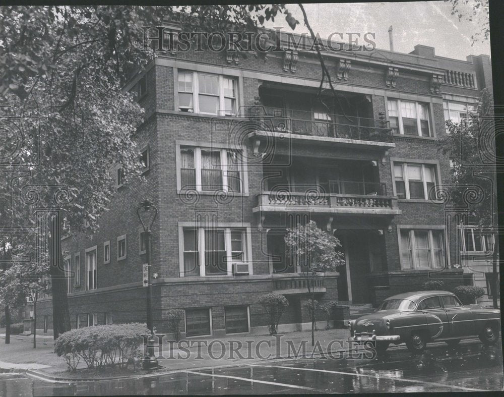 1958 Building apartments investment modern-Historic Images